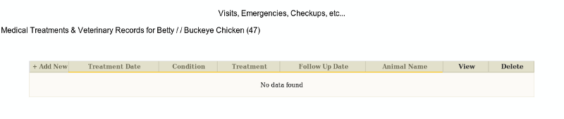 SCREEN SHOT help-medical-individual veterinary screen